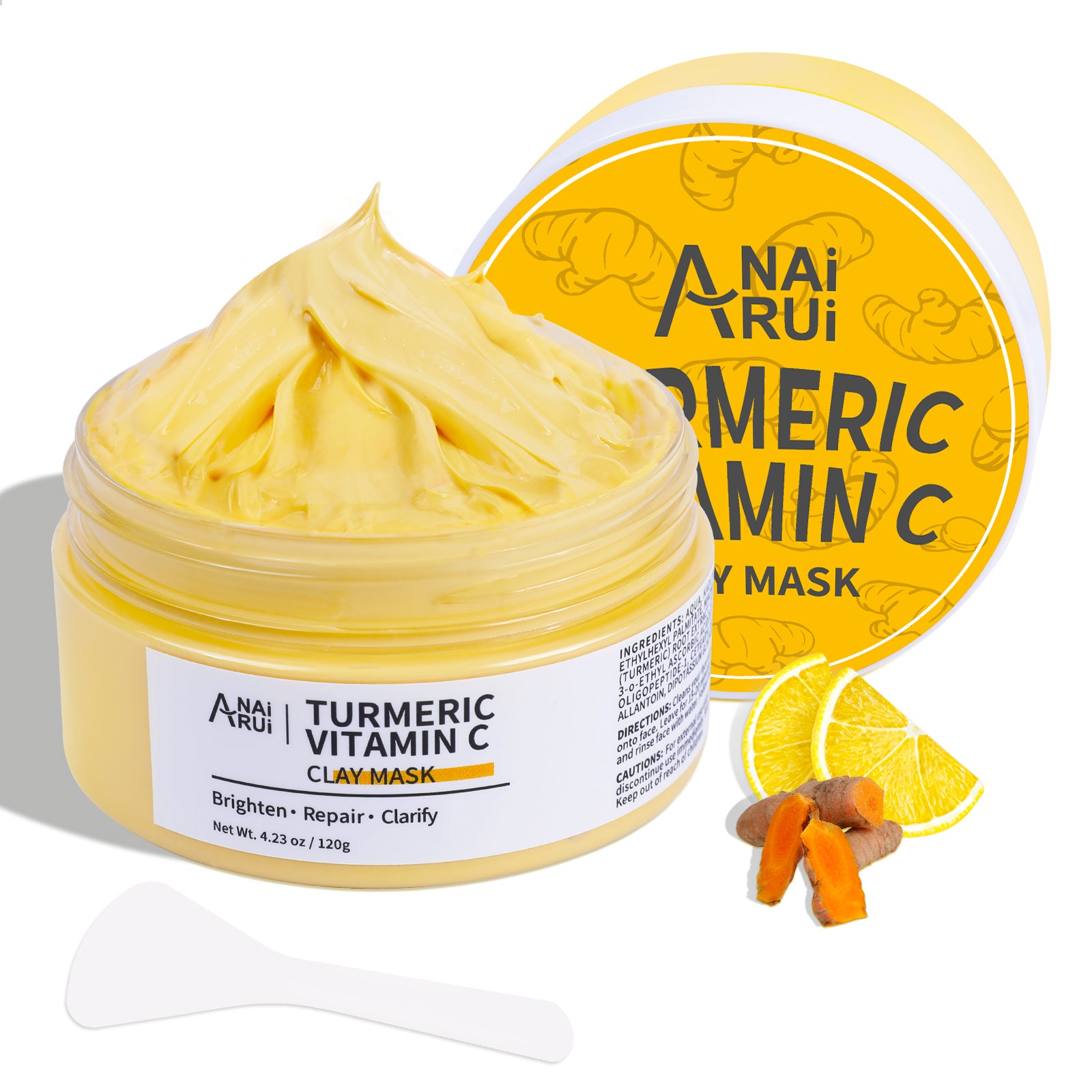 Best turmeric vitamin c face mask for hyperpigmentation & dark spots