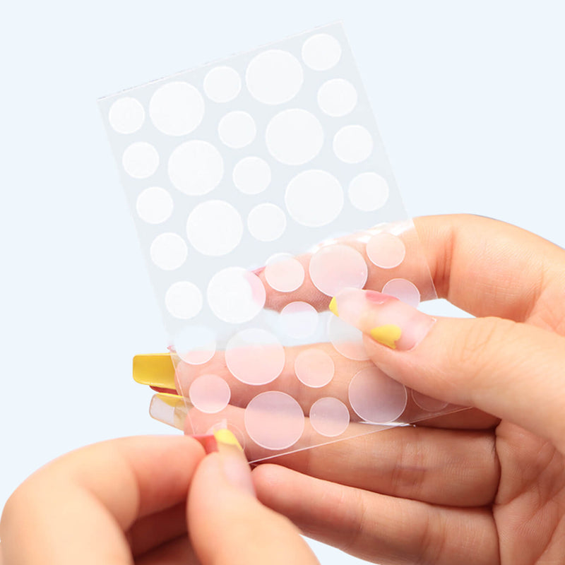 ANAIRUI 132 Pcs Acne Patch Pimple Patches Zits Hydrocolloid Sticker with Tea Tree Oil & Salicylic Acid  3 sizes