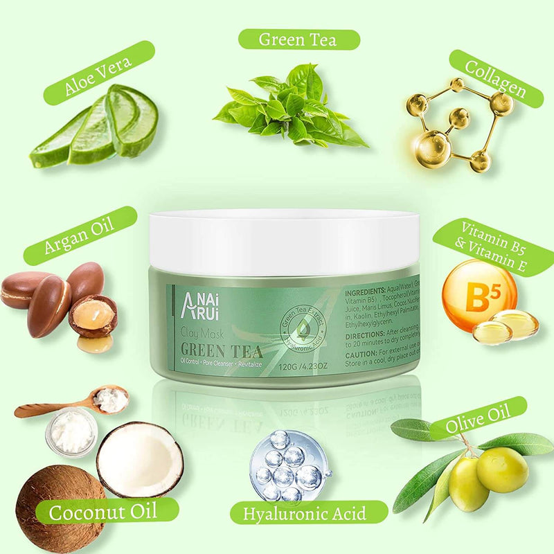key ingredients of green tea pore mask