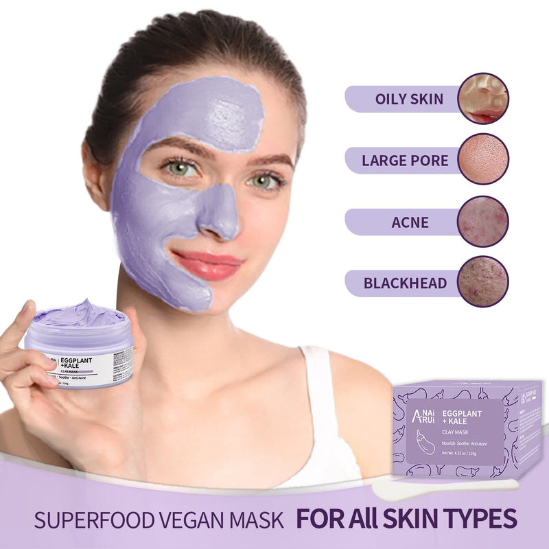 eggplant clay mask benefits