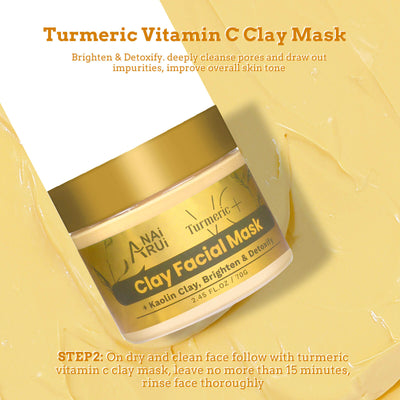 turmeric vitamin c mask for acne